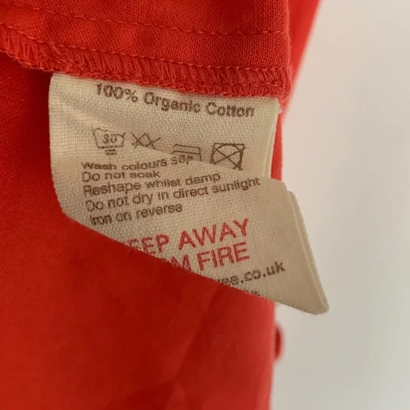 Host Pick ✨ People Tree Lora Coral Dress - Picture 4 of 5